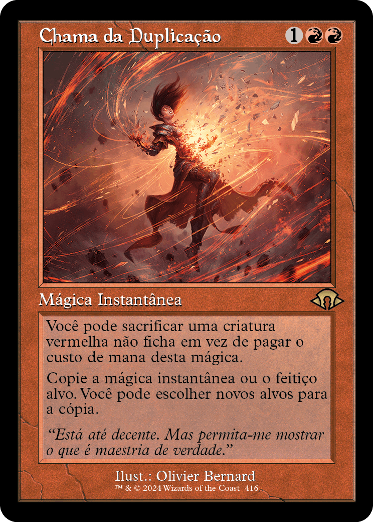 Chama da Duplicação / Flare of Duplication - Magic: The Gathering - MoxLand