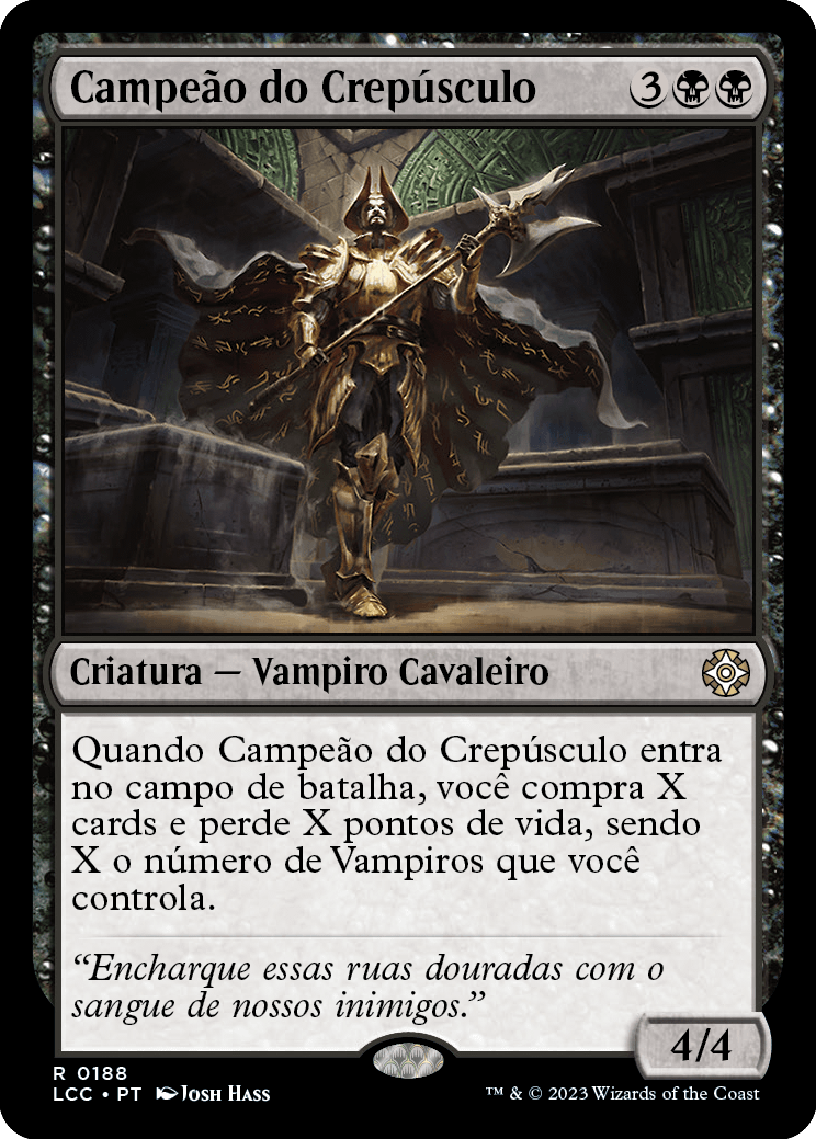 Campeão do Crepúsculo / Champion of Dusk - Magic: The Gathering - MoxLand