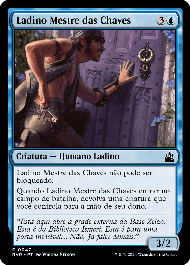 Ladino Mestre das Chaves / Keymaster Rogue - Magic: The Gathering - MoxLand