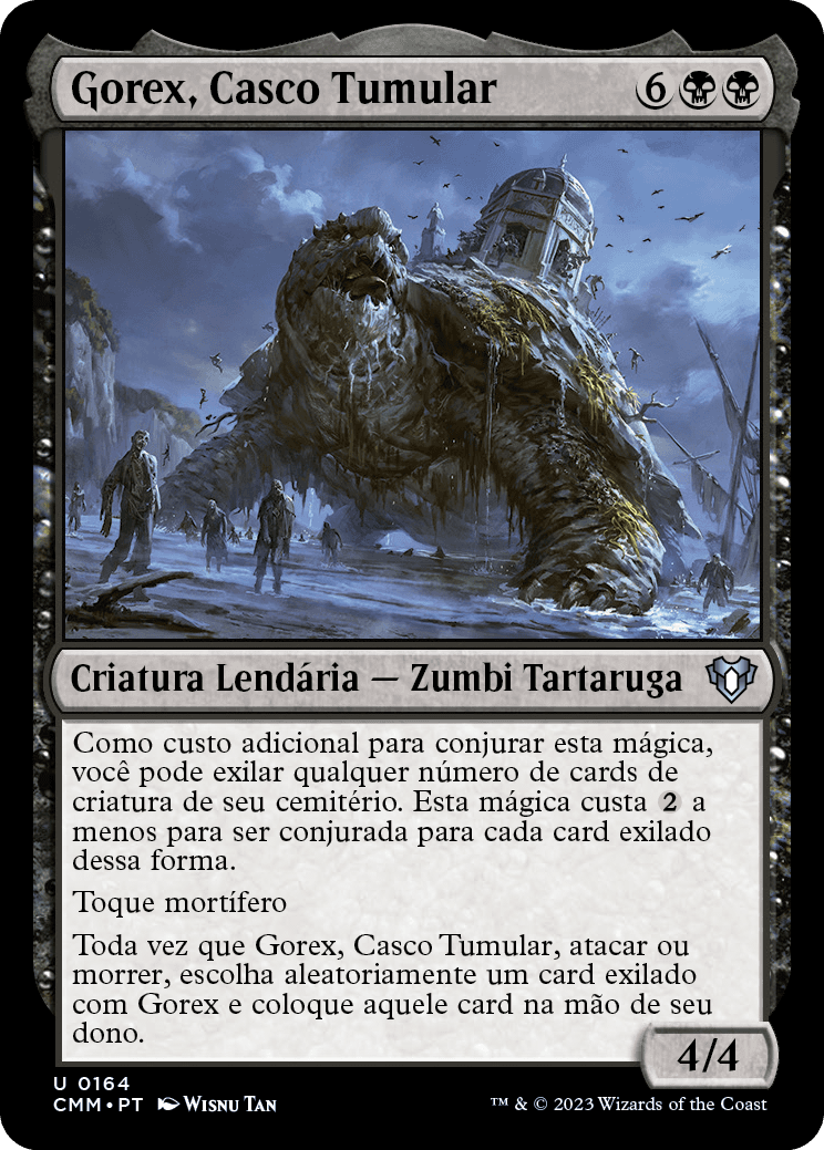 Gorex, Casco Tumular / Gorex, the Tombshell - Magic: The Gathering - MoxLand