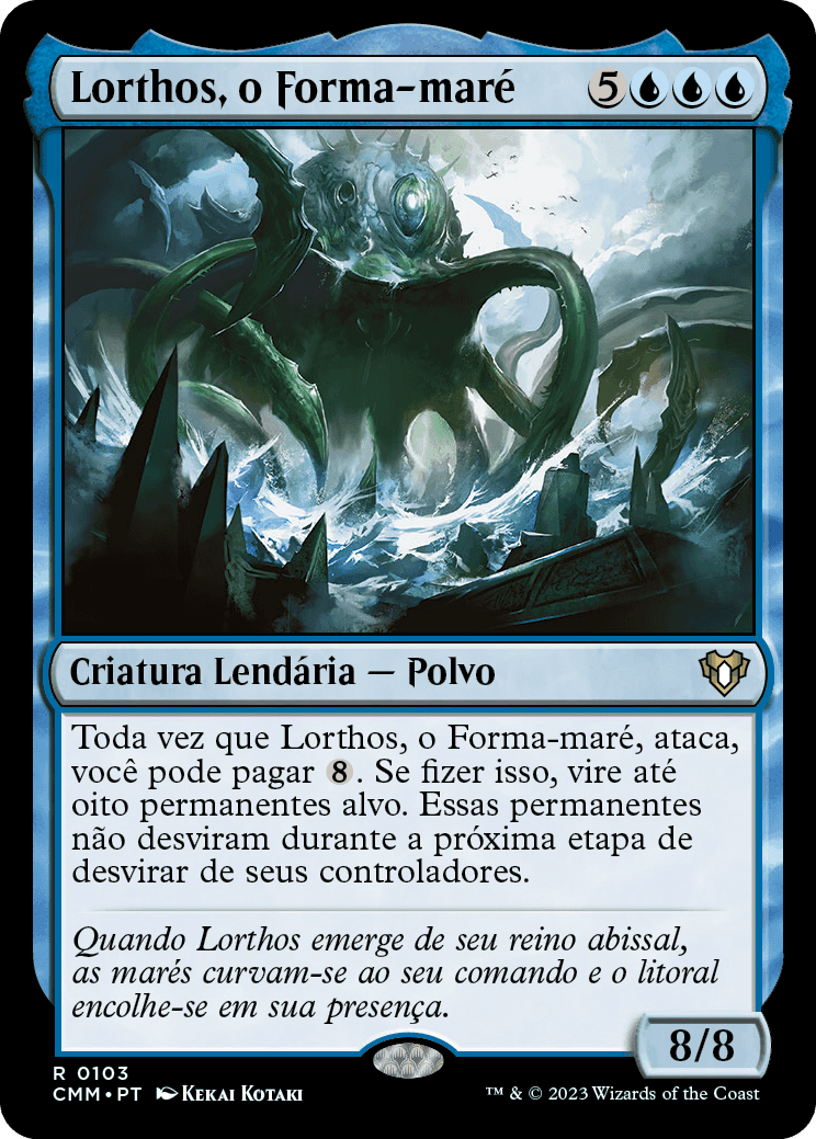 Lorthos, o Forma-maré / Lorthos, the Tidemaker - Magic: The Gathering - MoxLand