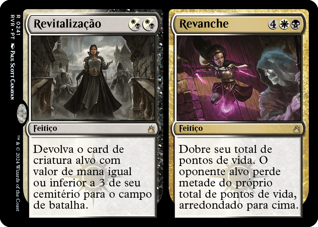 Revitalização / Revanche / Revival / Revenge - Magic: The Gathering - MoxLand