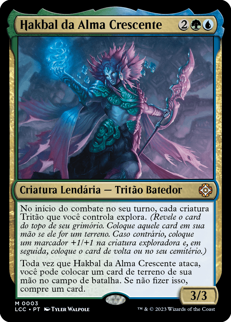 Hakbal da Alma Crescente / Hakbal of the Surging Soul - Magic: The Gathering - MoxLand