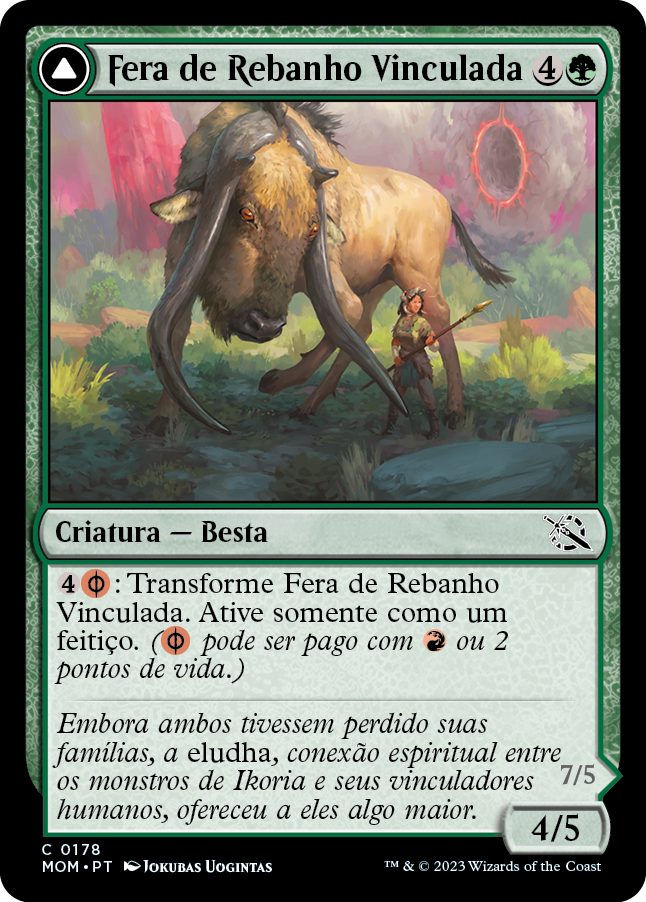 Fera de Rebanho Vinculada / Bonded Herdbeast - Magic: The Gathering - MoxLand