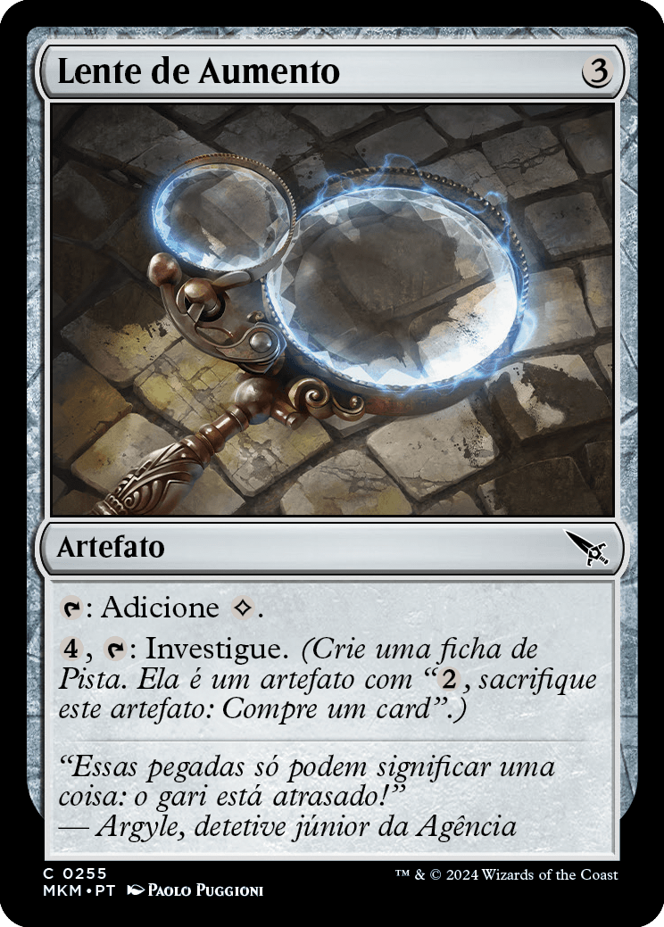 Lente de Aumento / Magnifying Glass - Magic: The Gathering - MoxLand