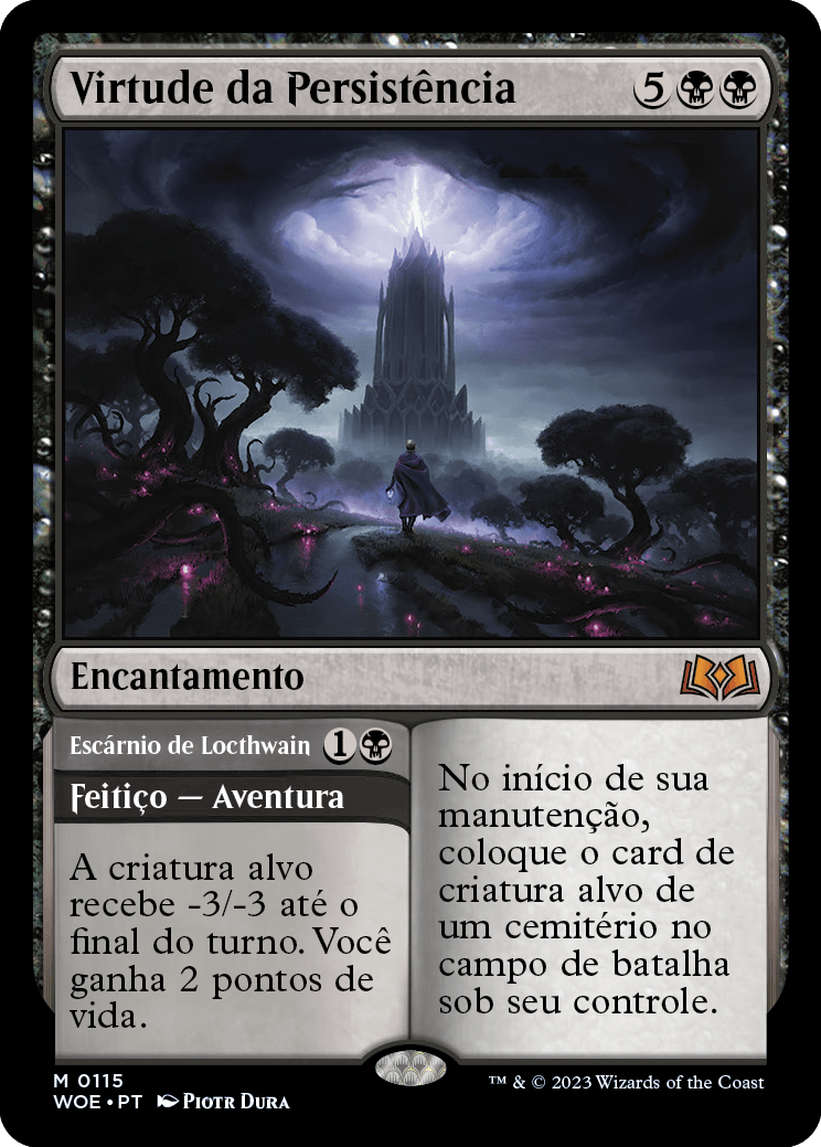 Virtude da Persistência / Virtue of Persistence - Magic: The Gathering - MoxLand