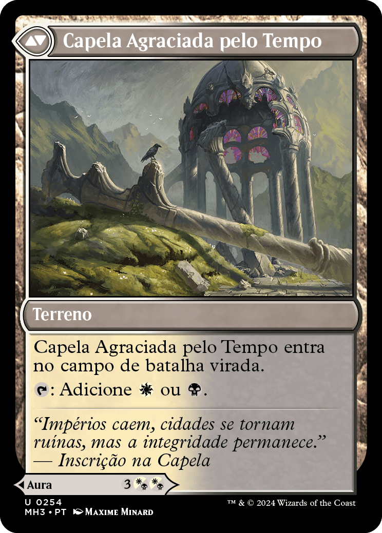 Graça das Asas de Vidro / Glasswing Grace - Magic: The Gathering - MoxLand