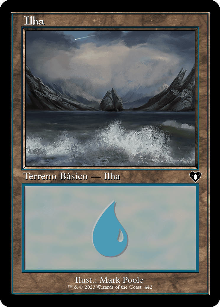 Ilha / Island - Magic: The Gathering - MoxLand