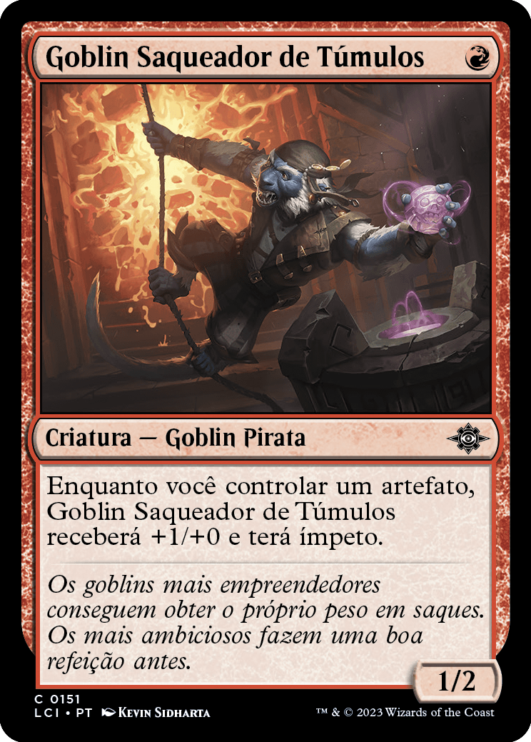 Goblin Saqueador de Túmulos / Goblin Tomb Raider - Magic: The Gathering - MoxLand