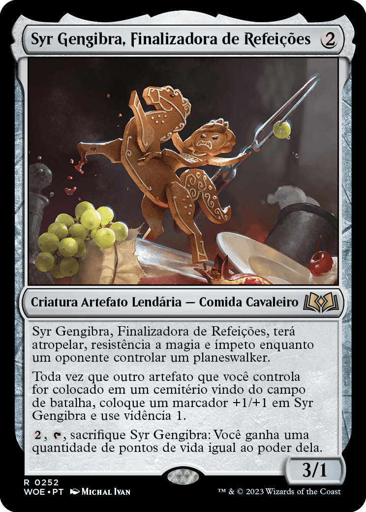 Syr Gengibra, Finalizadora de Refeições / Syr Ginger, the Meal Ender - Magic: The Gathering - MoxLand