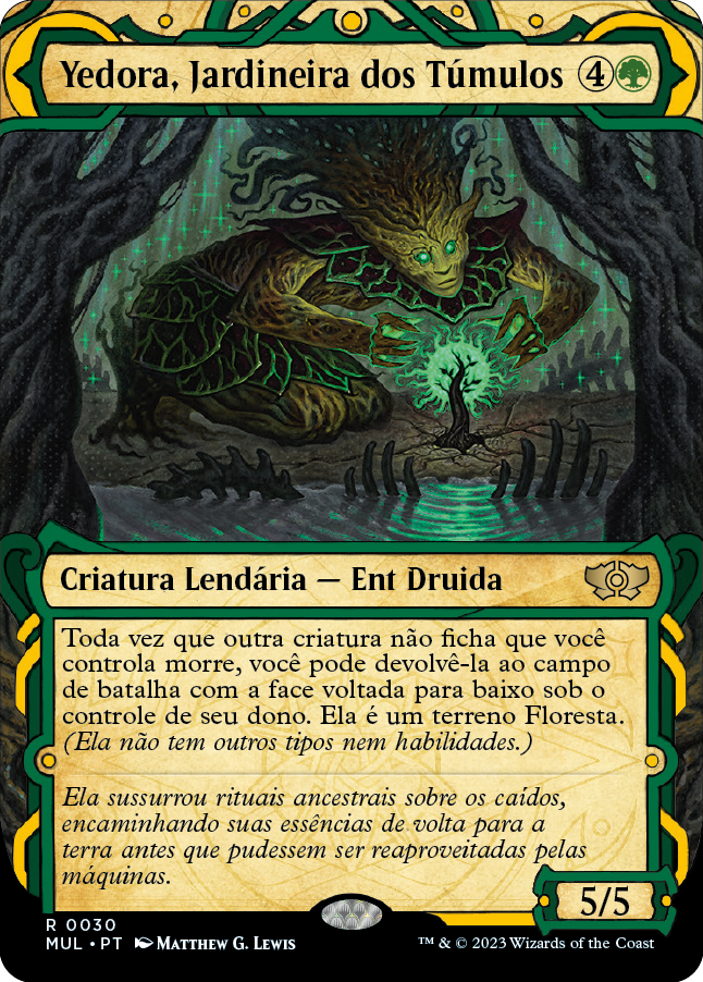 Yedora, Jardineira dos Túmulos / Yedora, Grave Gardener - Magic: The Gathering - MoxLand