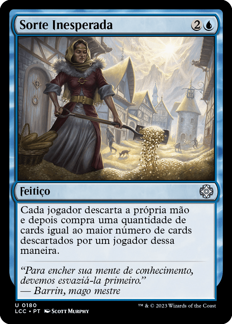 Sorte Inesperada / Windfall - Magic: The Gathering - MoxLand