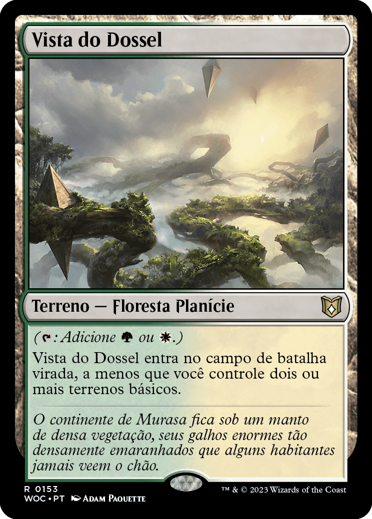 Vista do Dossel / Canopy Vista - Magic: The Gathering - MoxLand