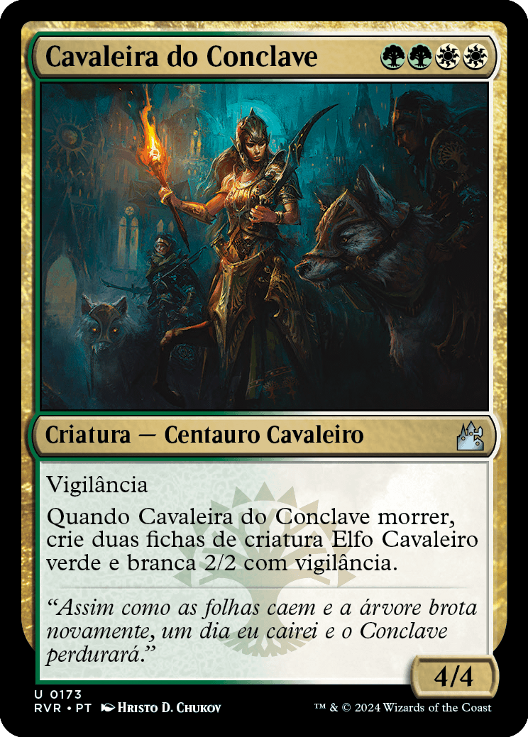 Cavaleira do Conclave / Conclave Cavalier - Magic: The Gathering - MoxLand