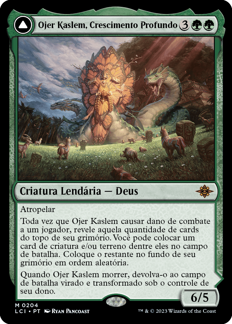 Ojer Kaslem, Crescimento Profundo / Ojer Kaslem, Deepest Growth - Magic: The Gathering - MoxLand