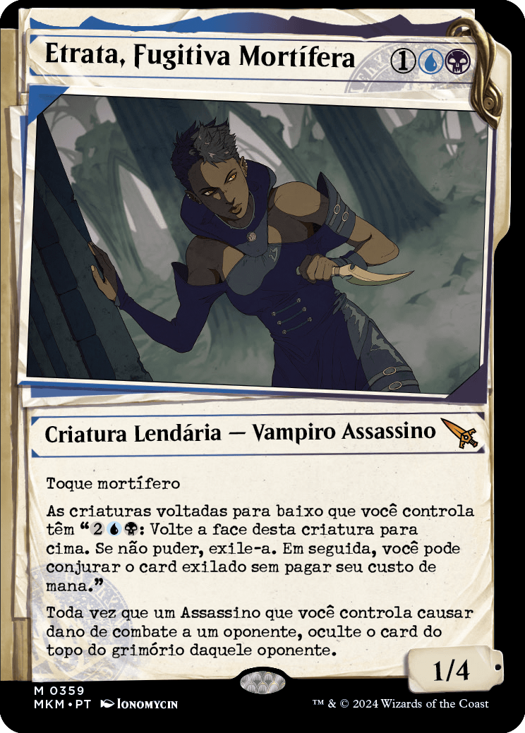 Etrata, Fugitiva Mortífera / Etrata, Deadly Fugitive - Magic: The Gathering - MoxLand