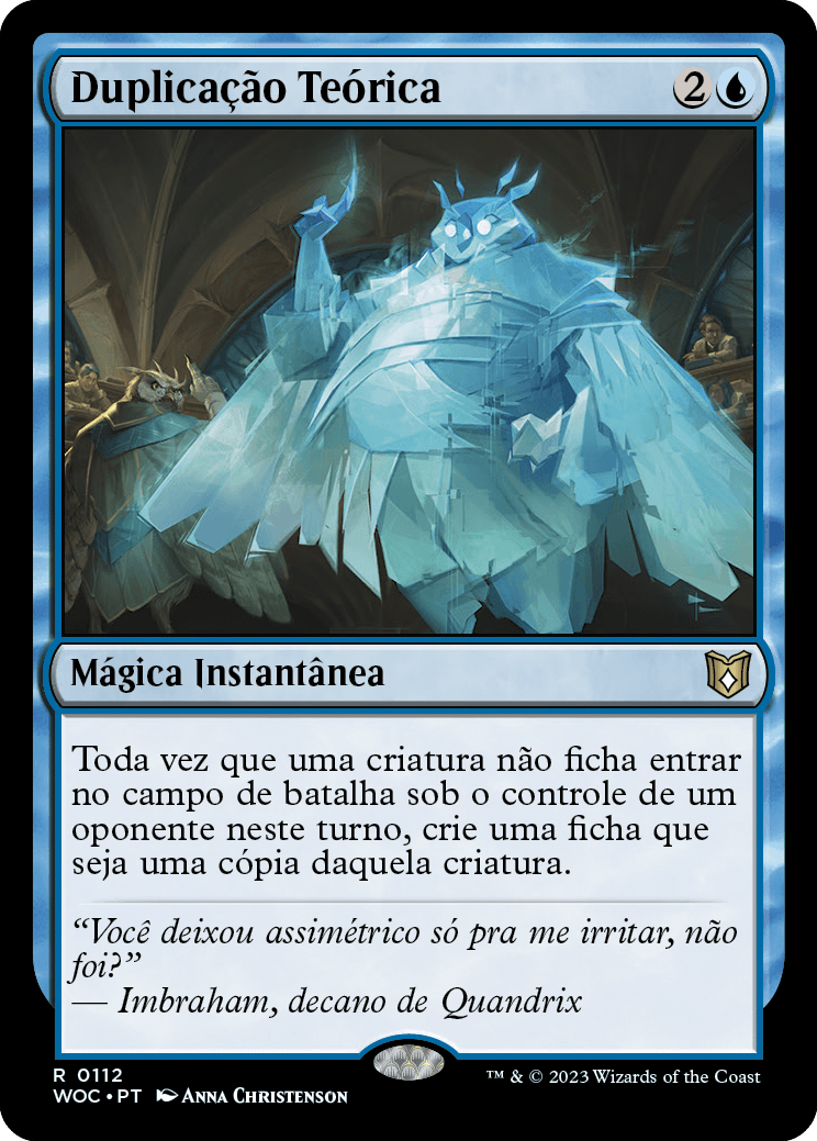 Duplicação Teórica / Theoretical Duplication - Magic: The Gathering - MoxLand