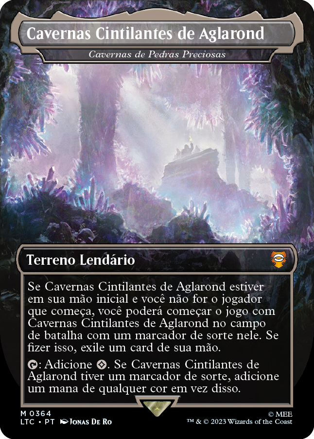 Cavernas Cintilantes de Aglarond / Glittering Caves of Aglarond - Magic: The Gathering - MoxLand