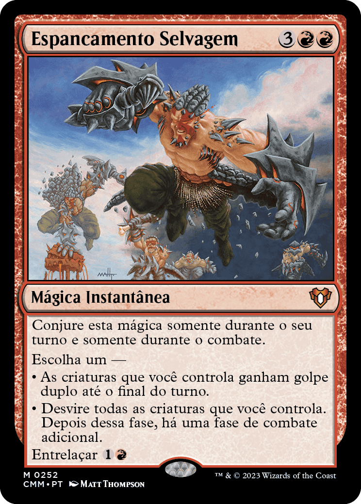 Espancamento Selvagem / Savage Beating - Magic: The Gathering - MoxLand