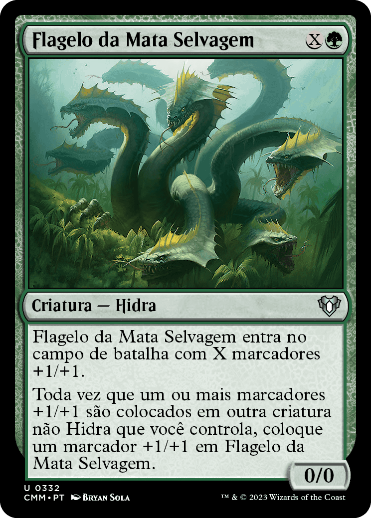 Flagelo da Mata Selvagem / Wildwood Scourge - Magic: The Gathering - MoxLand