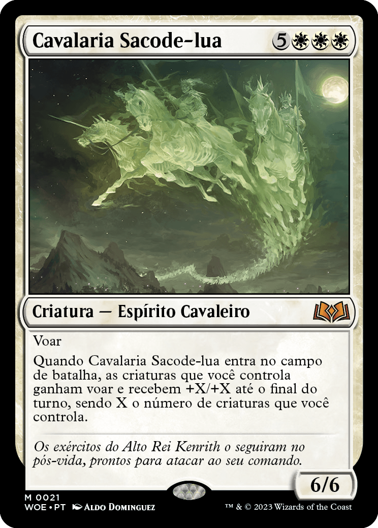 Cavalaria Sacode-lua / Moonshaker Cavalry - Magic: The Gathering - MoxLand