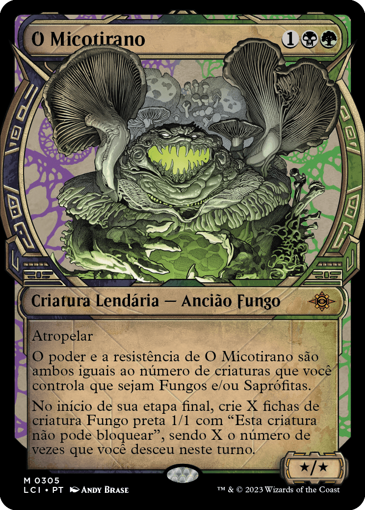 O Micotirano / The Mycotyrant - Magic: The Gathering - MoxLand