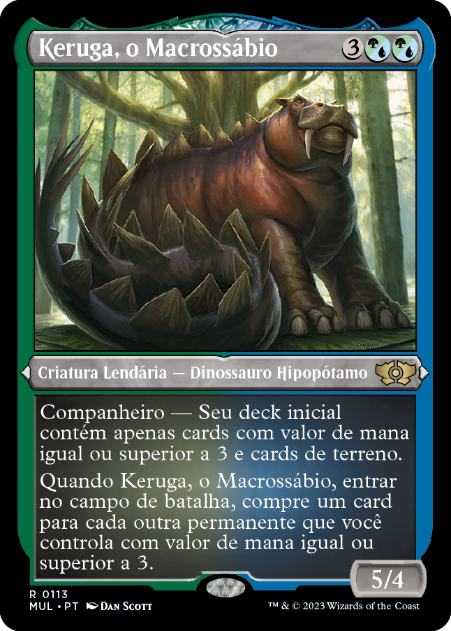 Keruga, o Macrossábio / Keruga, the Macrosage - Magic: The Gathering - MoxLand