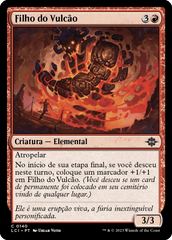 Filho do Vulcão / Child of the Volcano - Magic: The Gathering - MoxLand