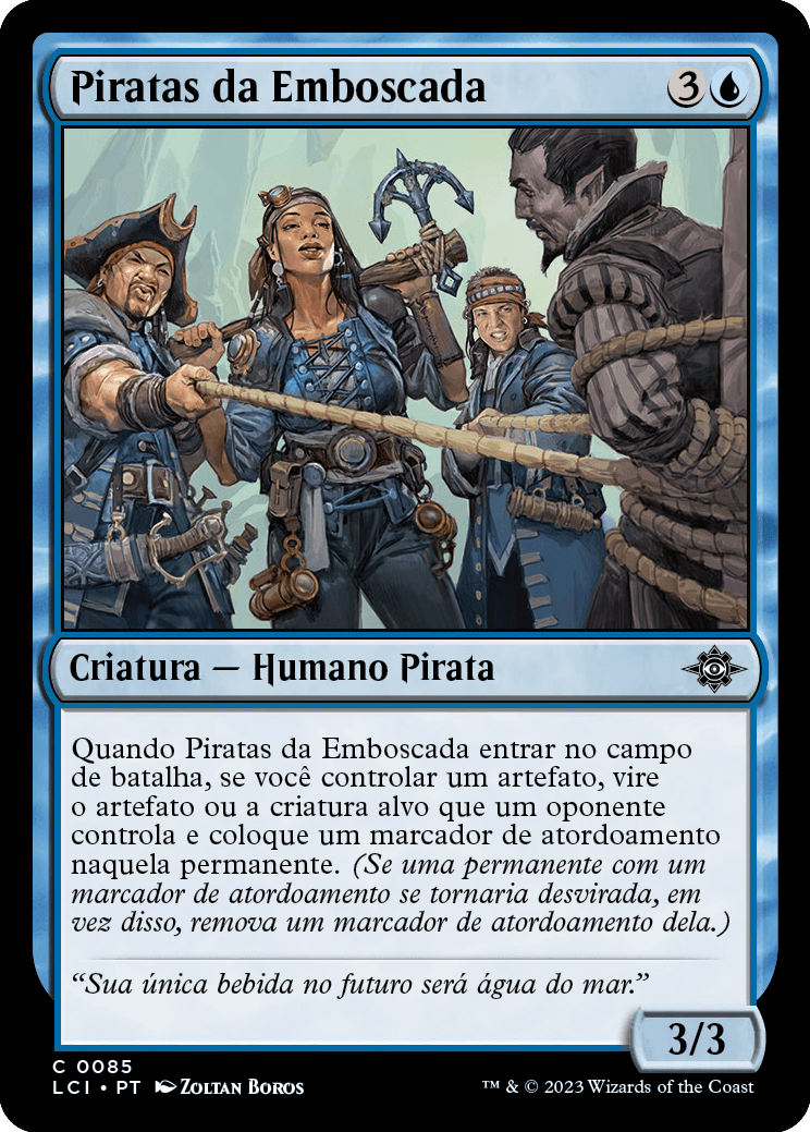 Piratas da Emboscada / Waylaying Pirates - Magic: The Gathering - MoxLand