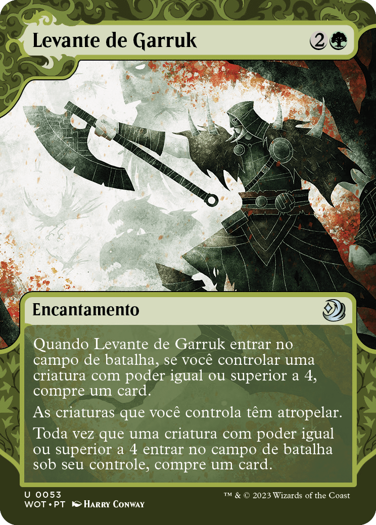 Levante de Garruk / Garruk's Uprising - Magic: The Gathering - MoxLand