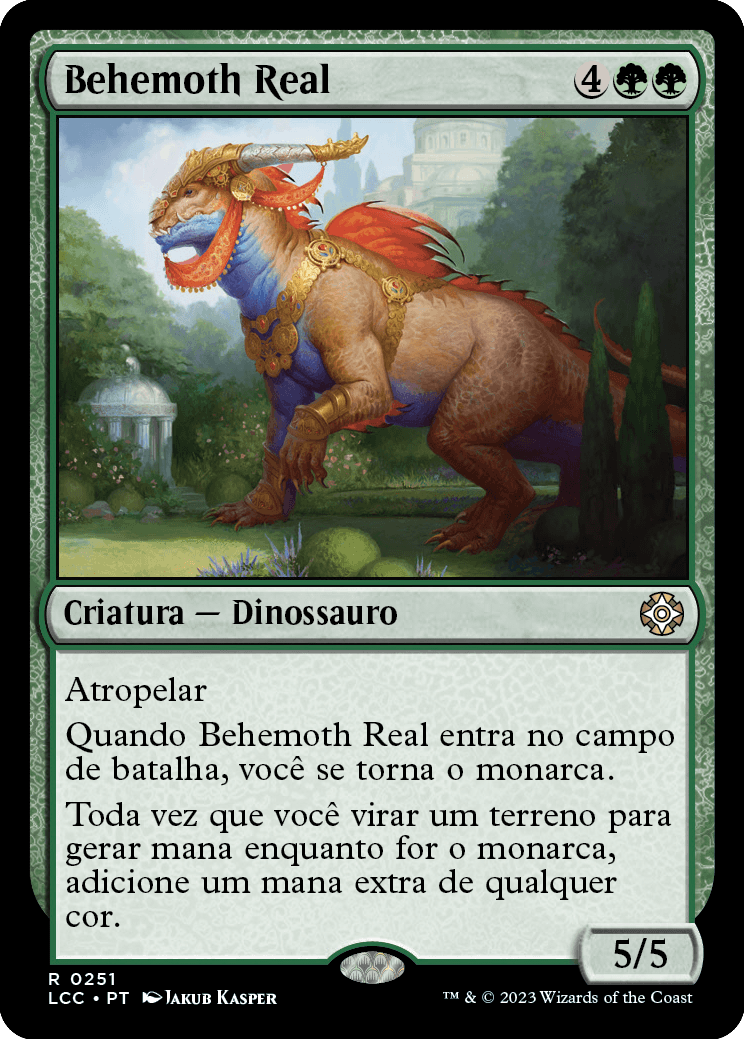 Behemoth Real / Regal Behemoth - Magic: The Gathering - MoxLand