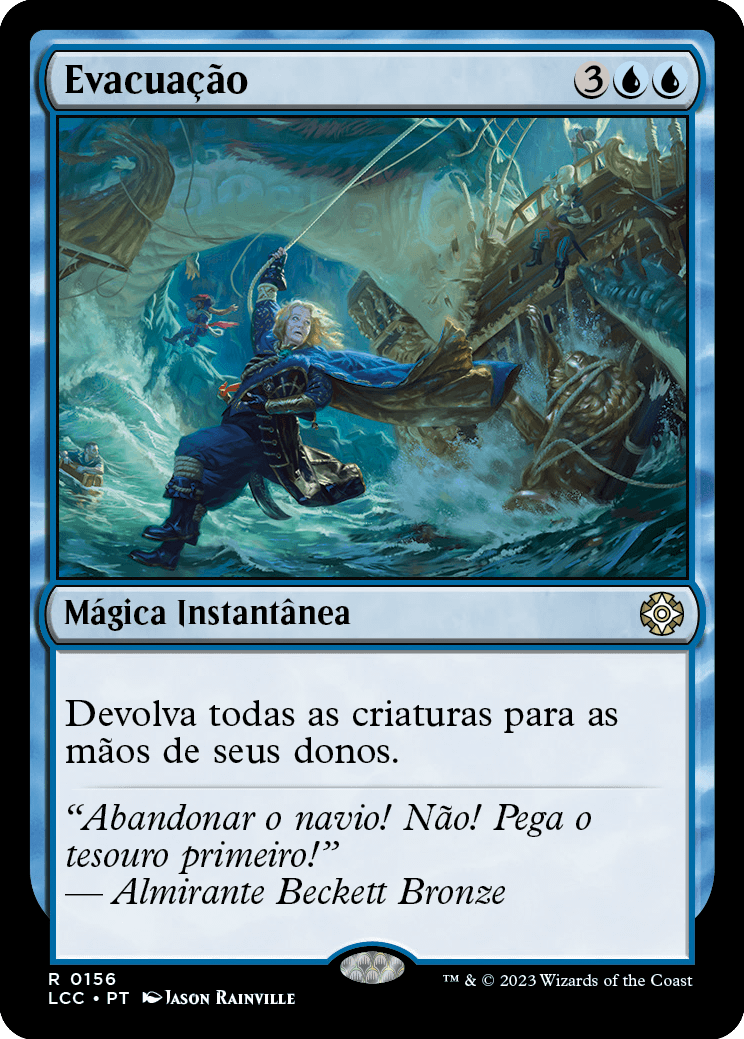 Evacuação / Evacuation - Magic: The Gathering - MoxLand