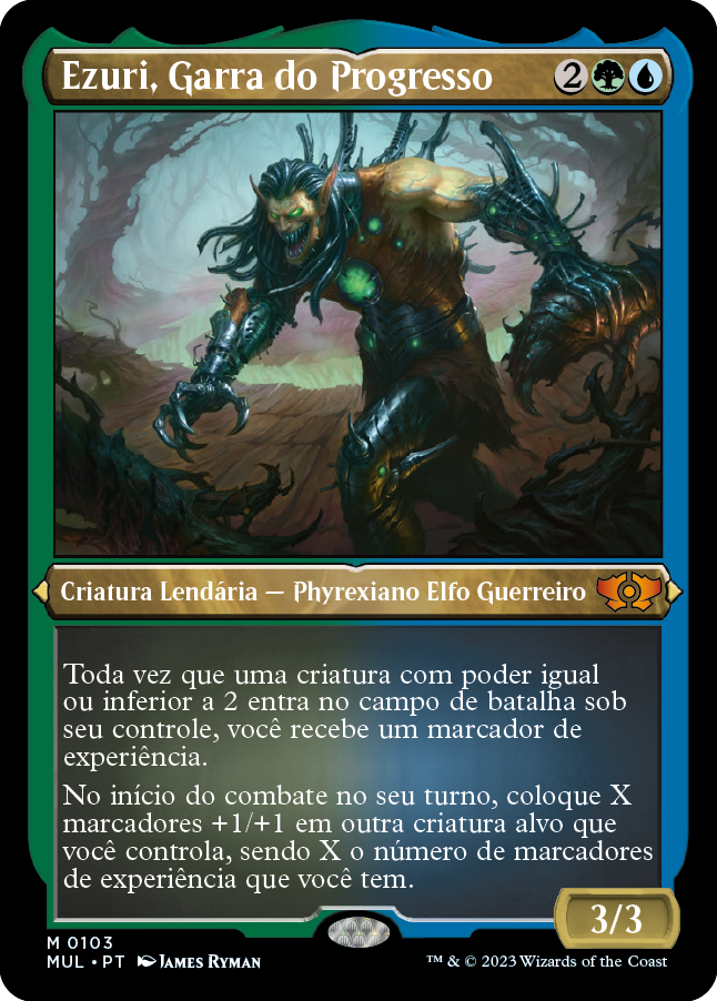 Ezuri, Garra do Progresso / Ezuri, Claw of Progress - Magic: The Gathering - MoxLand