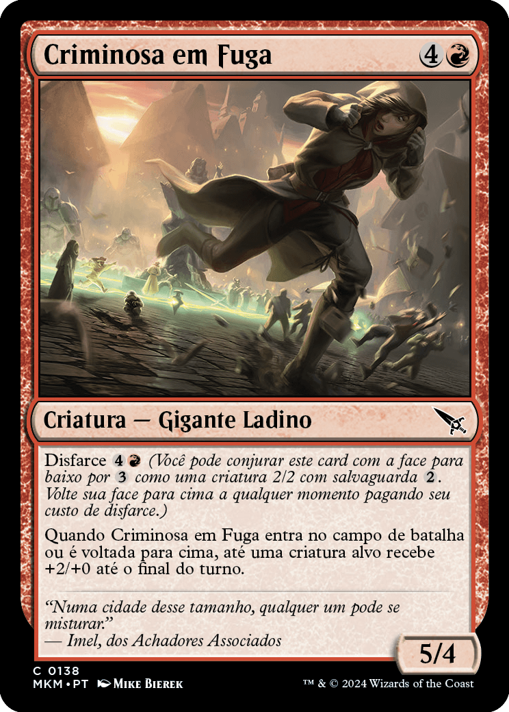 Criminosa em Fuga / Offender at Large - Magic: The Gathering - MoxLand