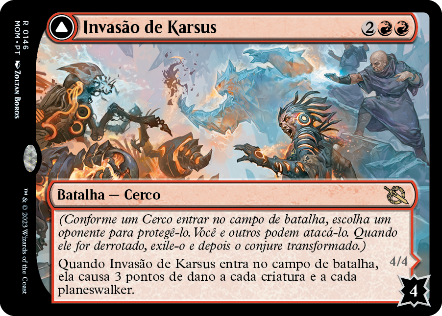 Invasão de Karsus / Invasion of Karsus - Magic: The Gathering - MoxLand