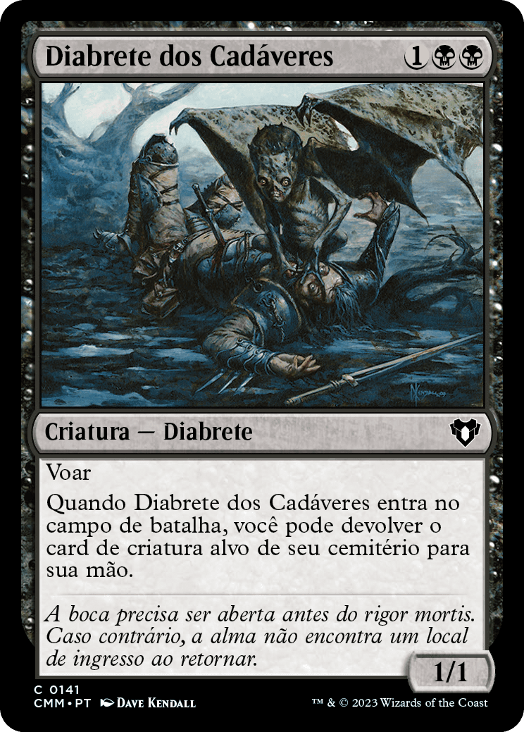 Diabrete dos Cadáveres / Cadaver Imp - Magic: The Gathering - MoxLand