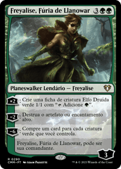 Freyalise, Fúria de Llanowar / Freyalise, Llanowar's Fury - Magic: The Gathering - MoxLand