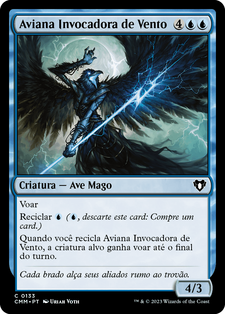 Aviana Invocadora de Vento / Windcaller Aven - Magic: The Gathering - MoxLand