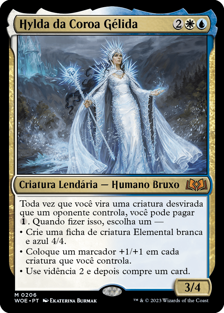 Hylda da Coroa Gélida / Hylda of the Icy Crown - Magic: The Gathering - MoxLand