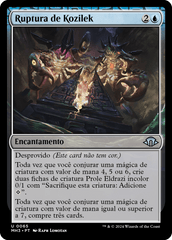 Ruptura de Kozilek / Kozilek's Unsealing - Magic: The Gathering - MoxLand