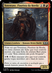 Totentanz, Flautista da Horda / Totentanz, Swarm Piper - Magic: The Gathering - MoxLand