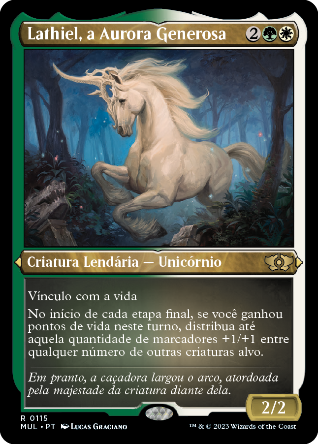 Lathiel, a Aurora Generosa / Lathiel, the Bounteous Dawn - Magic: The Gathering - MoxLand