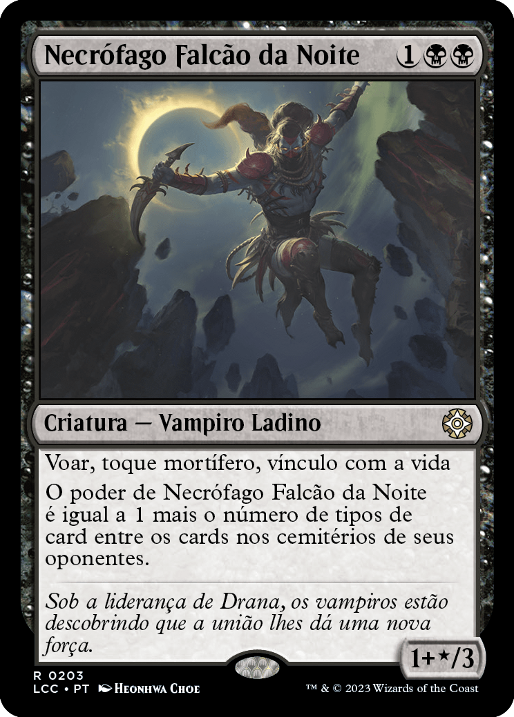 Necrófago Falcão da Noite / Nighthawk Scavenger - Magic: The Gathering - MoxLand