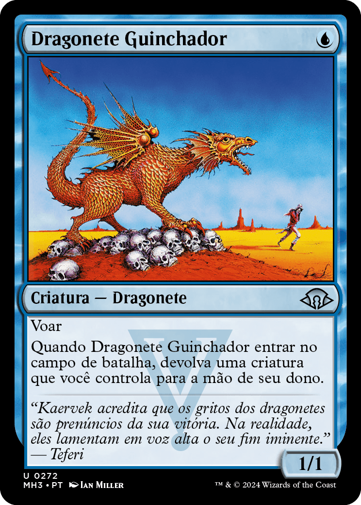 Dragonete Guinchador / Shrieking Drake - Magic: The Gathering - MoxLand