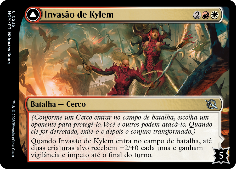 Invasão de Kylem / Invasion of Kylem - Magic: The Gathering - MoxLand