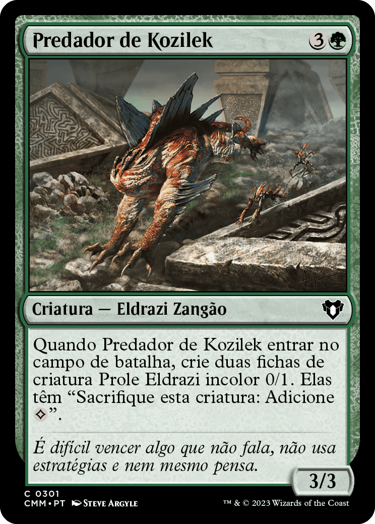 Predador de Kozilek / Kozilek's Predator - Magic: The Gathering - MoxLand