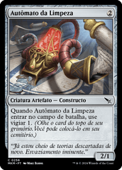 Autômato da Limpeza / Sanitation Automaton - Magic: The Gathering - MoxLand