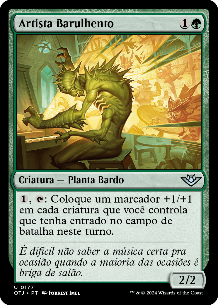 Artista Barulhento / Raucous Entertainer - Magic: The Gathering - MoxLand