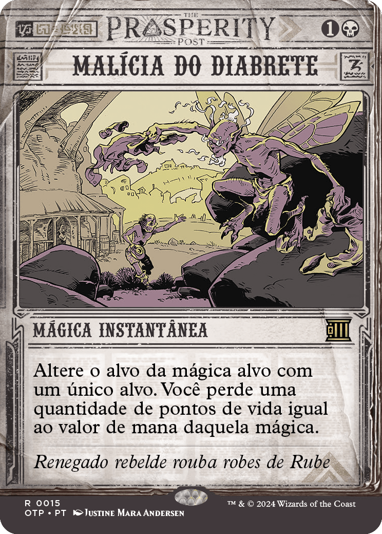 Malícia do Diabrete / Imp's Mischief - Magic: The Gathering - MoxLand