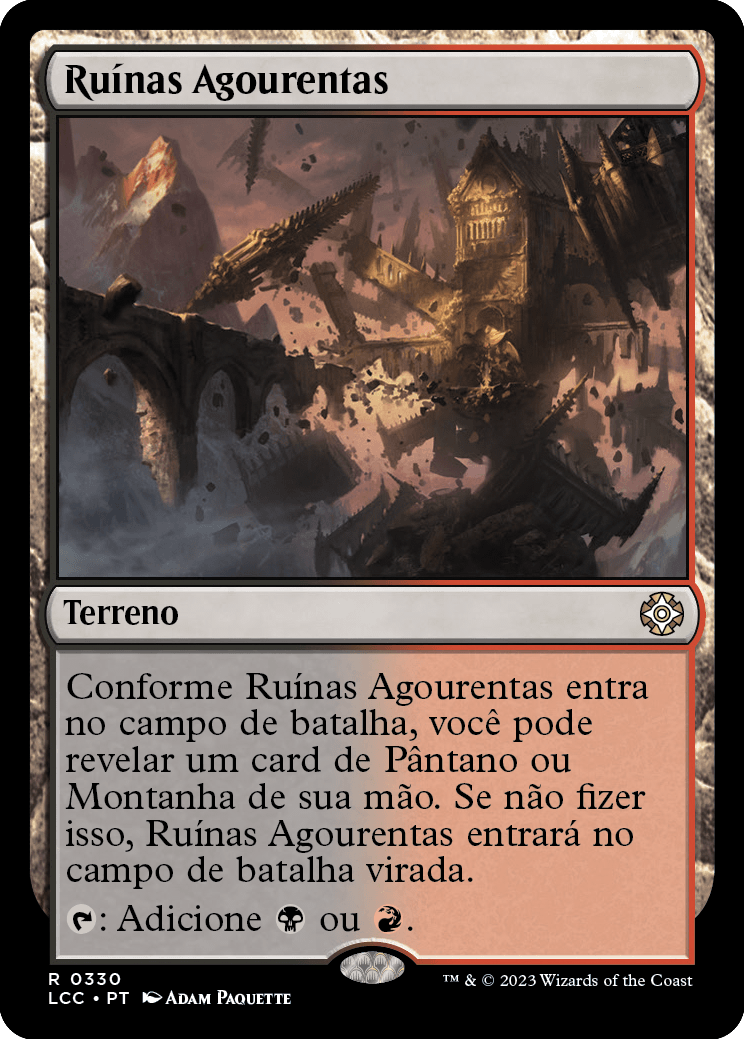 Ruínas Agourentas / Foreboding Ruins - Magic: The Gathering - MoxLand